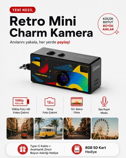 Mika Loom Retro Charm Kamera
